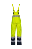 Brisbane Vlamvertragende, antistatische regen bavet broek, high-vis aanzicht 3