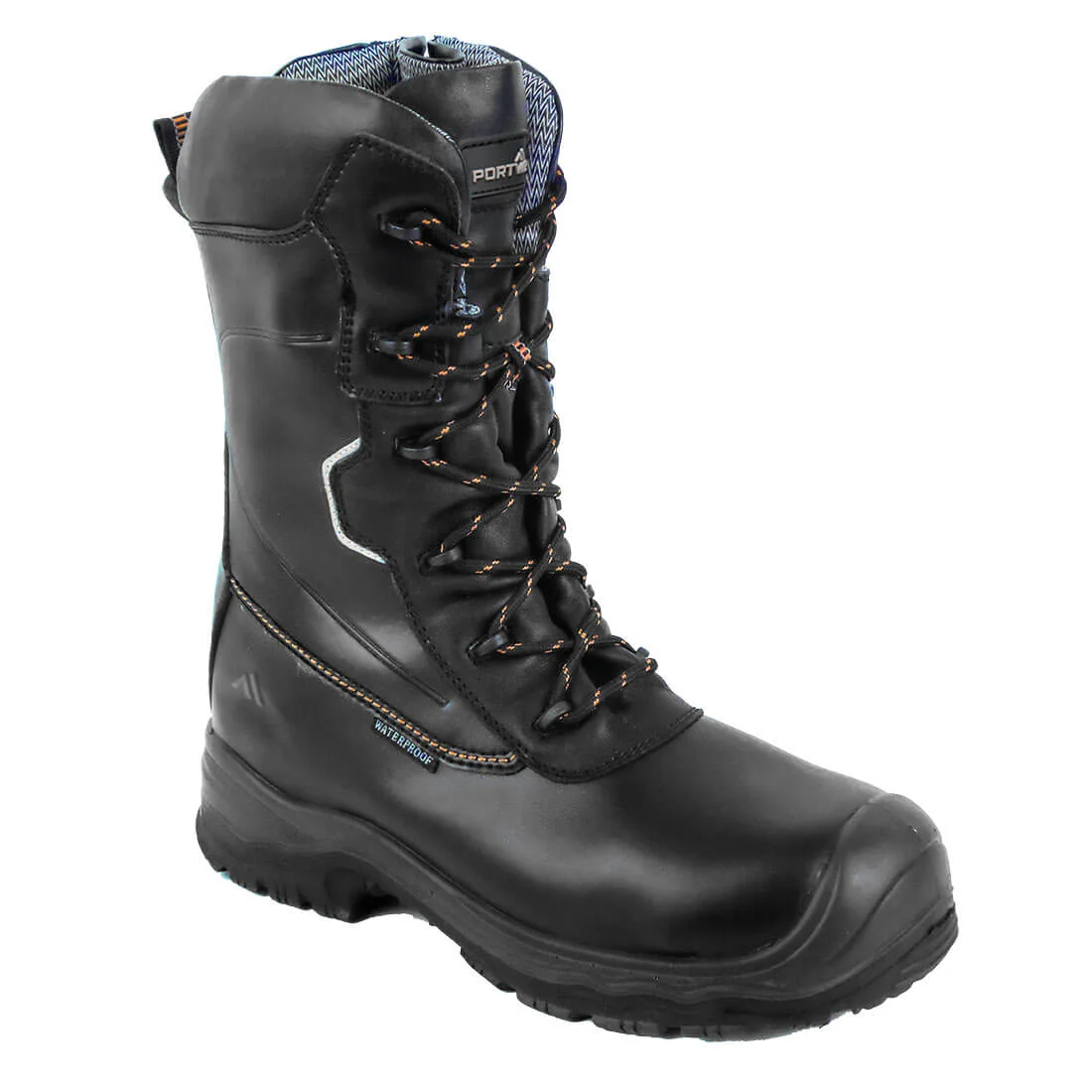 FD01 Compositelite Traction 10 inch (25cm) Veiligheidsschoen ESD HRO CI FO Zwart
