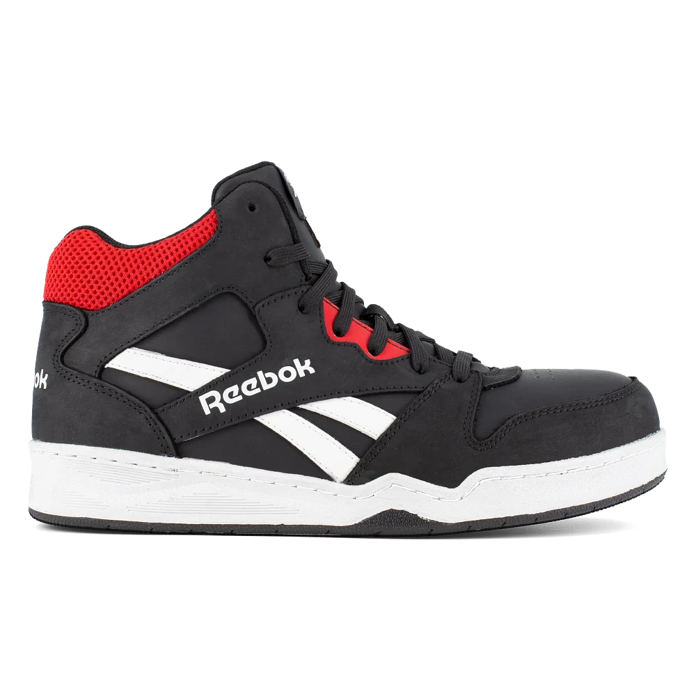 Reebok BB4500 hoog Zwart/rood