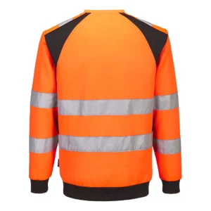 CD805 WX2 Eco Hi-Vis Sweatshirt aanzicht 2