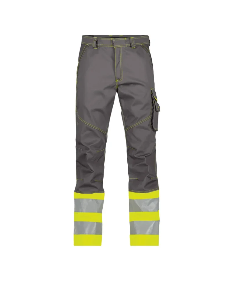 DASSY 200810 Cementgrijs/Fluogeel aanzicht 1