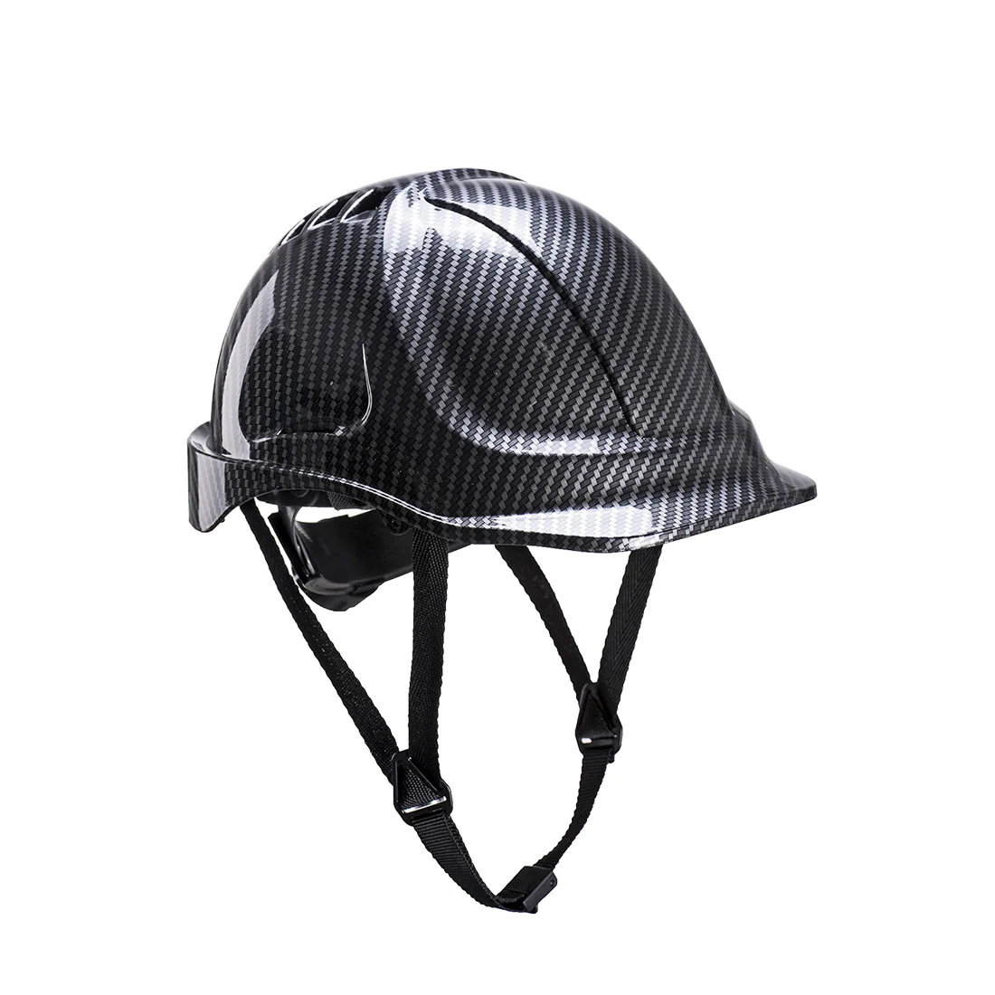 PORTWEST PC55 Endurance Koolstof Look Helm Grijs