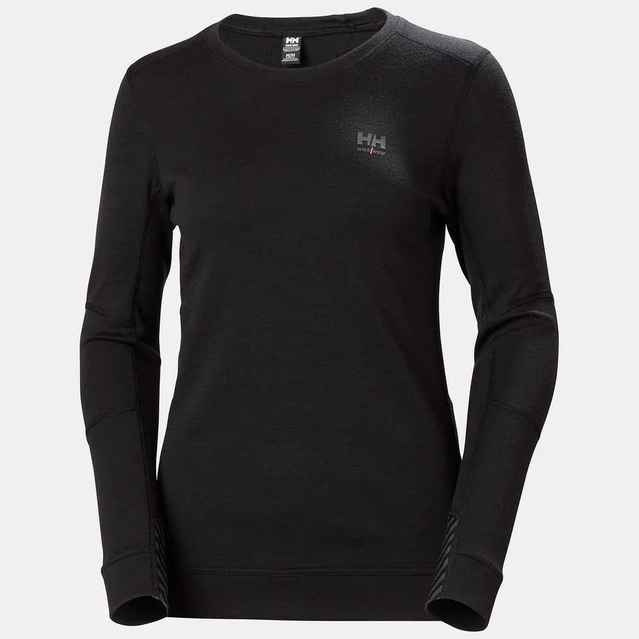 Helly Hansen LIFA Merino thermoshirt dames 75209 Zwart