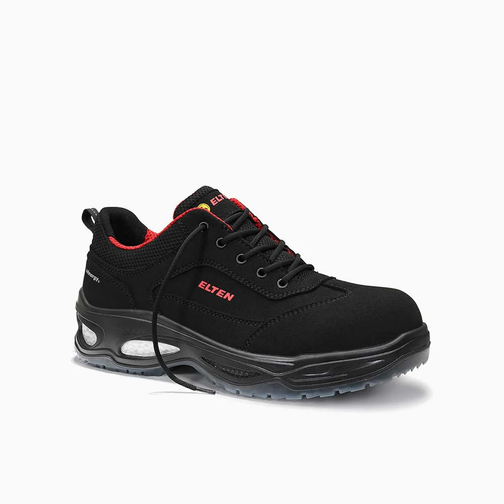 ELTEN veiligheidsschoen laag OWEN black Low ESD S2 Zwart