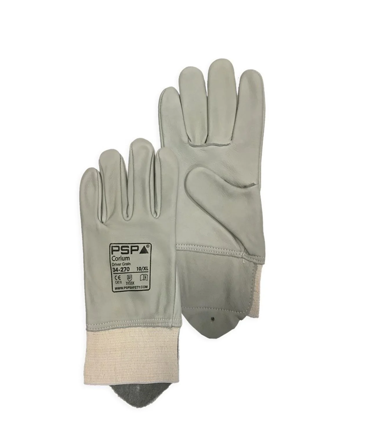 PSP 34-270 Nerfleren Driver Werkhandschoen Beige