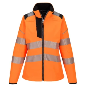 PW381 PW3 Hi-Vis Softshell voor dames aanzicht 1