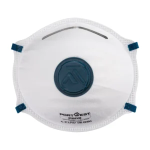 P203 FFP2 Dolomite Gevouwen Masker aanzicht 1