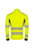Nilsan ECO high-vis sweatshirt, halve rits, ARC bescherming aanzicht 3