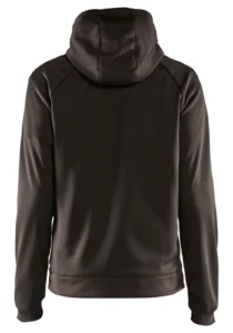 34632526 Hooded Hybride sweatshirt met rits aanzicht 3