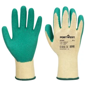 A100 Griphandschoen - Latex aanzicht 1