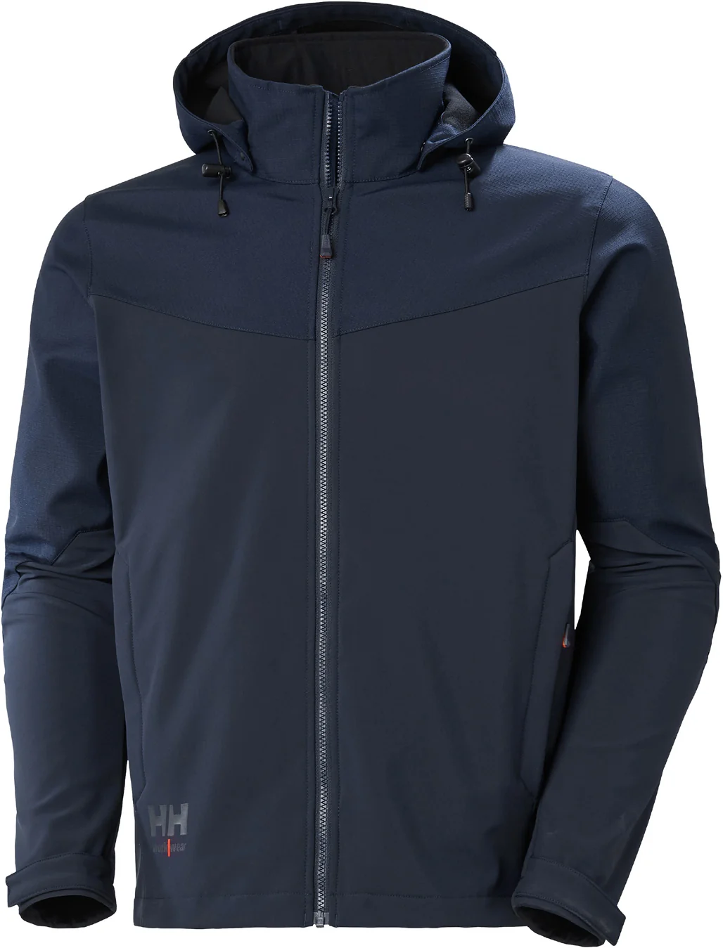 Helly Hansen Oxford softshelljas met capuchon 74290 Marineblauw