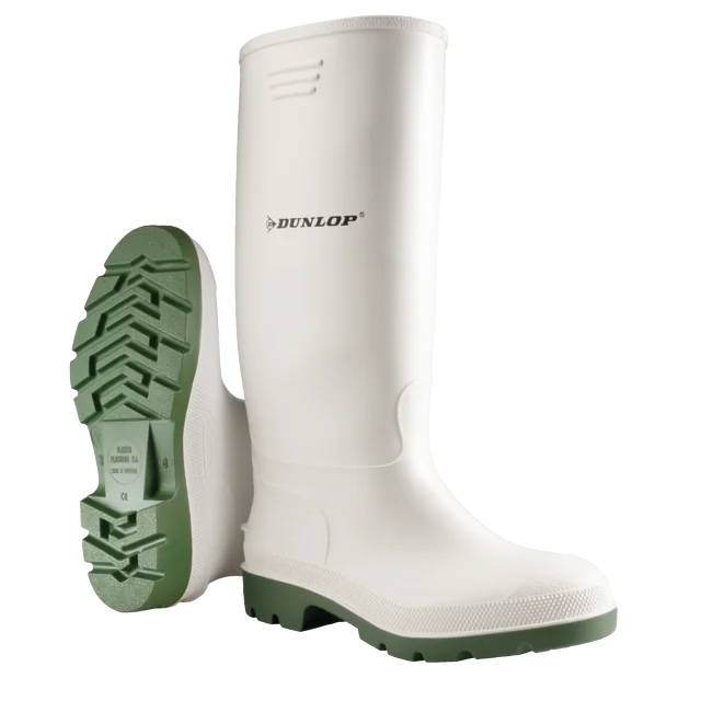 Dunlop Pricemastor regenlaars Wit