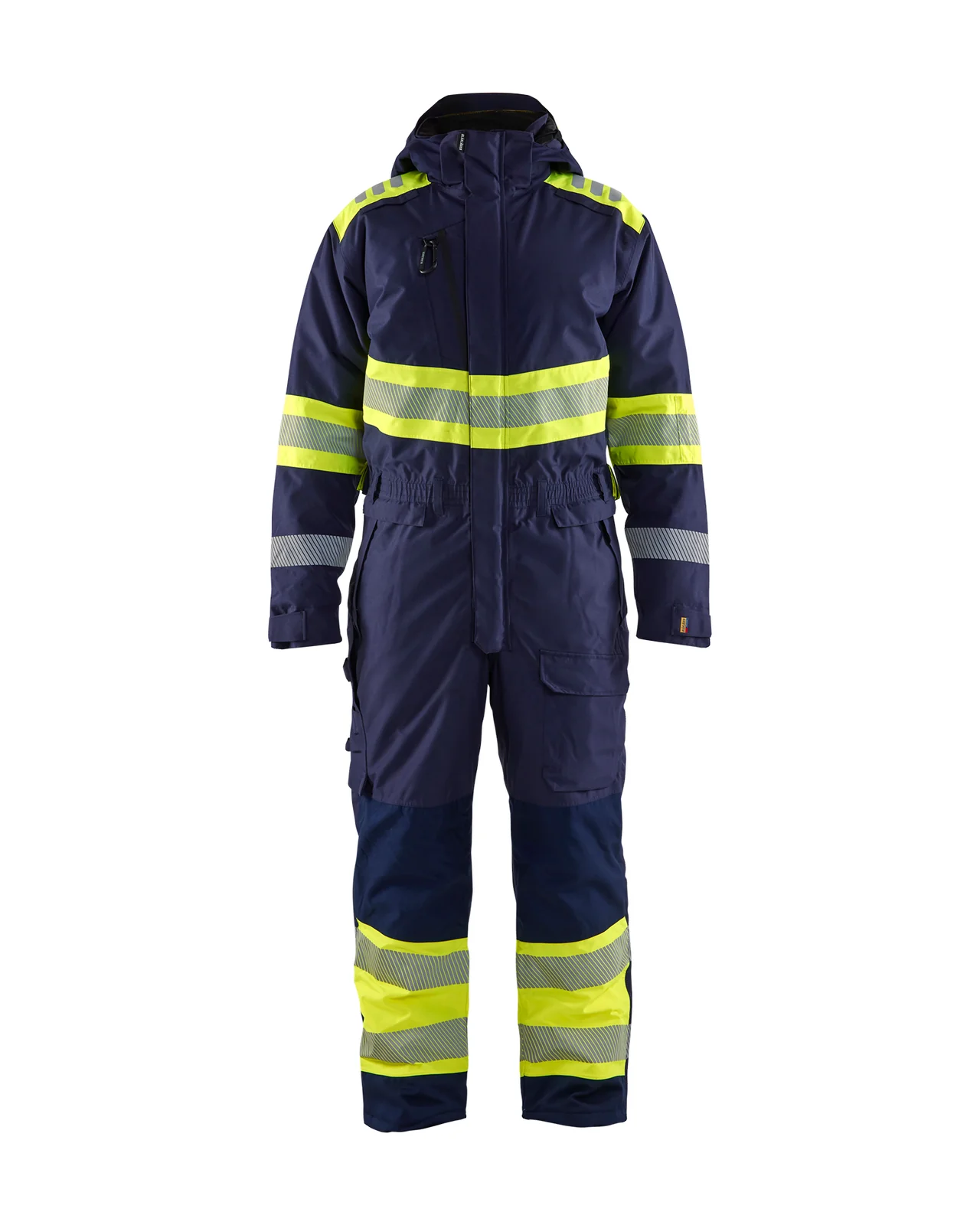 Blåkläder 67201977 High Vis Winteroverall Marine / High Vis Geel