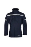 Belarto Vlamvertragende, antistatische softshell jas, afritsbare mouwen aanzicht 1