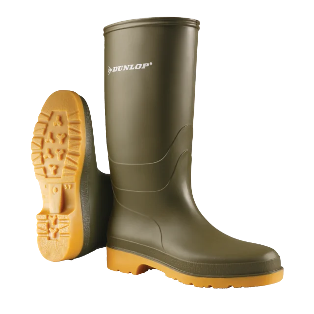 Dunlop Dull regenlaars Groen