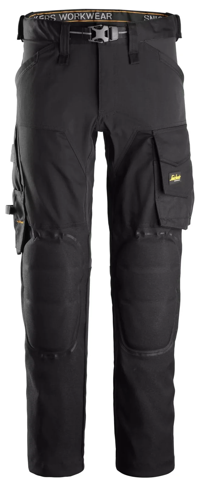 Snickers Workwear 6593 Zwart/Zwart aanzicht 1