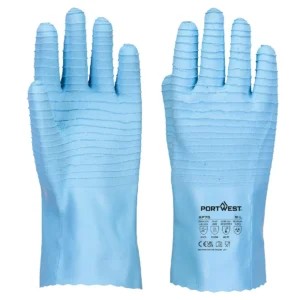 AP75 FD Chemicaliën B Latex handschoen aanzicht 1