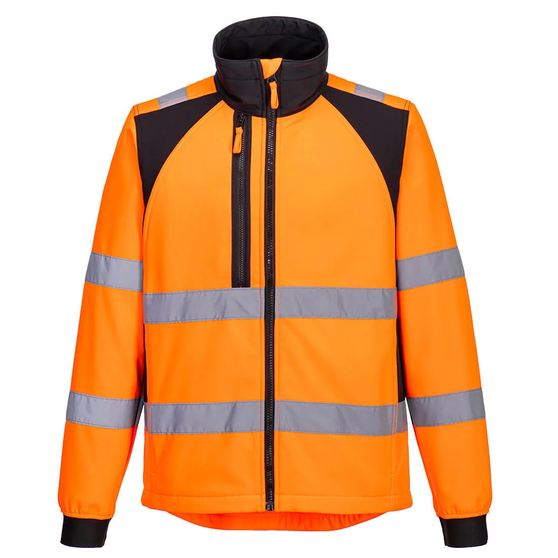 PORTWEST CD875 WX2 Eco Hi-Vis Softshell (2L) Oranje/zwart