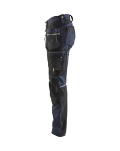 71151343 Dames werkbroek met stretch en gereedschapszakken aanzicht 2
