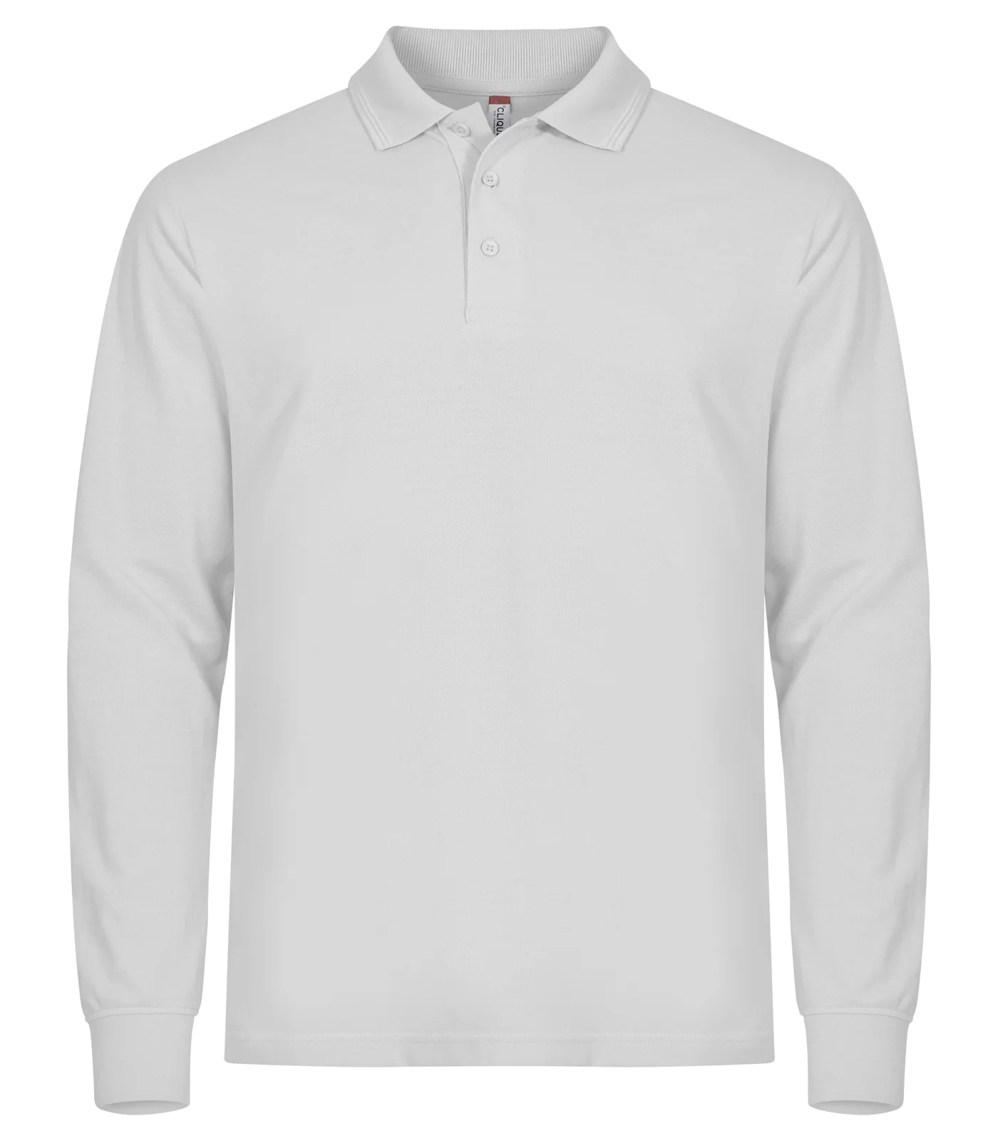 Clique Manhattan L/S Polo Wit