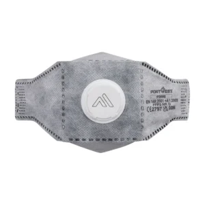 P392 EAGLE FFP3 Koolstof gevouwen plat masker (Pk10) aanzicht 1