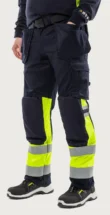 Flamestat high vis stretch broek klasse 1 2263 ATHF aanzicht 1