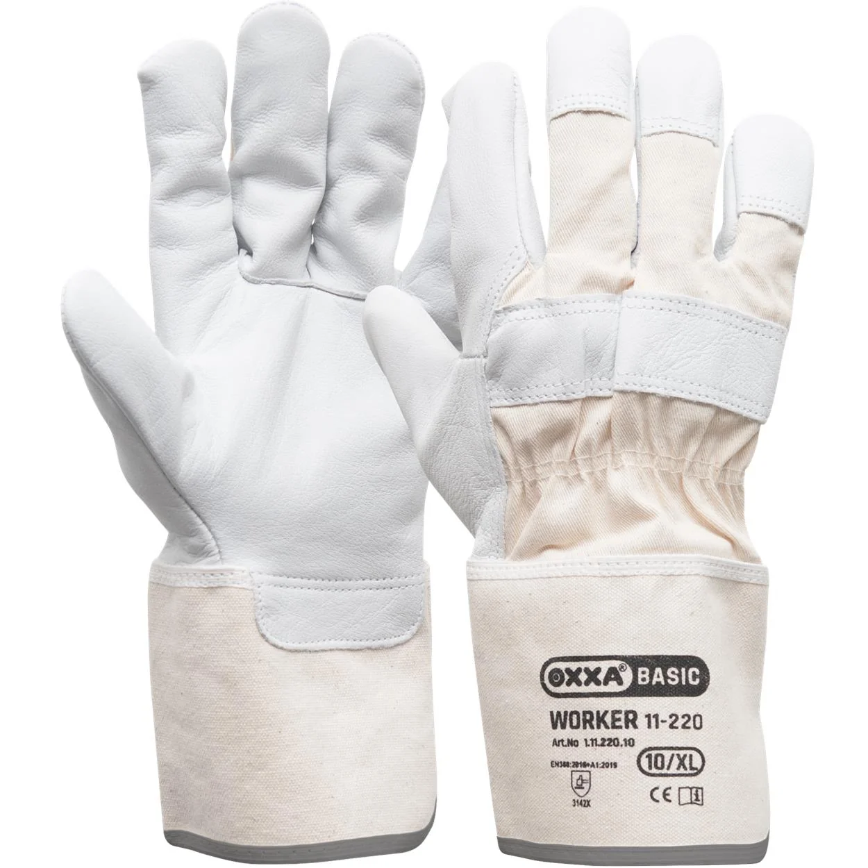 OXXA Worker 11-220 handschoen Wit