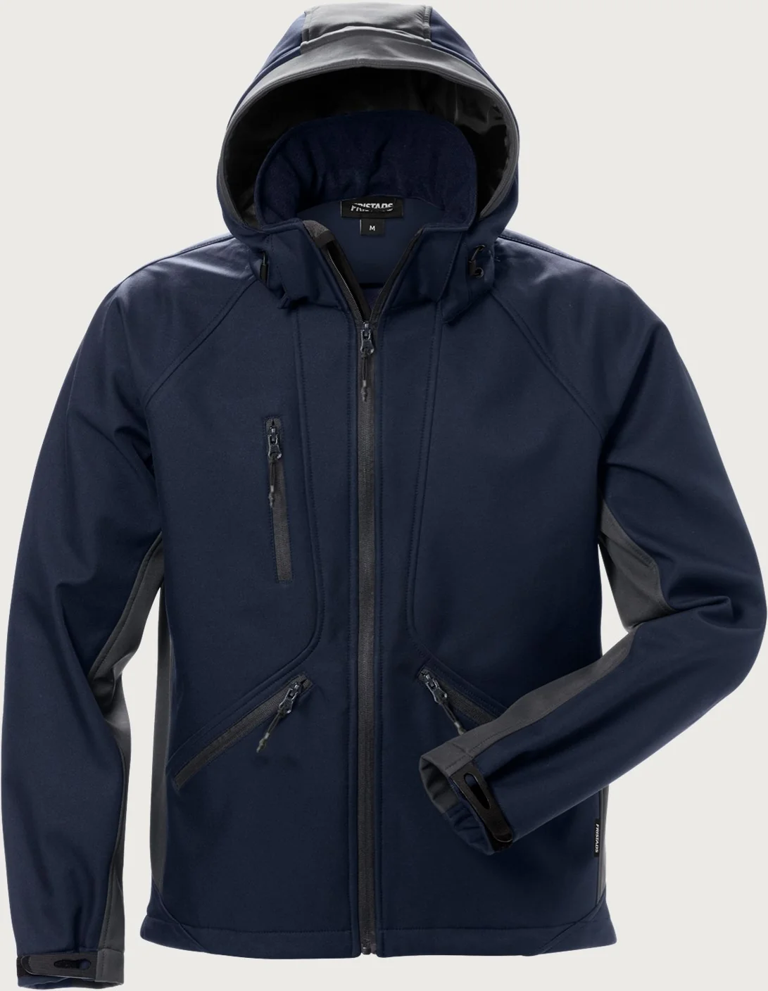 Fristads Softshelljack 1414 SHI Marineblauw/grijs
