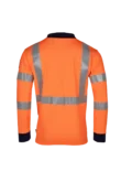 Lerby High-vis poloshirt, lange mouwen, ARC bescherming aanzicht 3