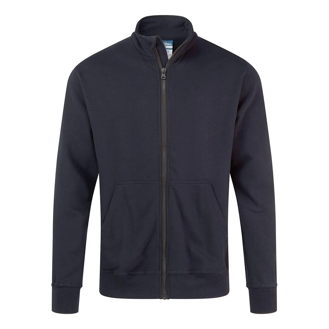 FR738 Modaflame gebreid FR sweatshirt met rits Marine