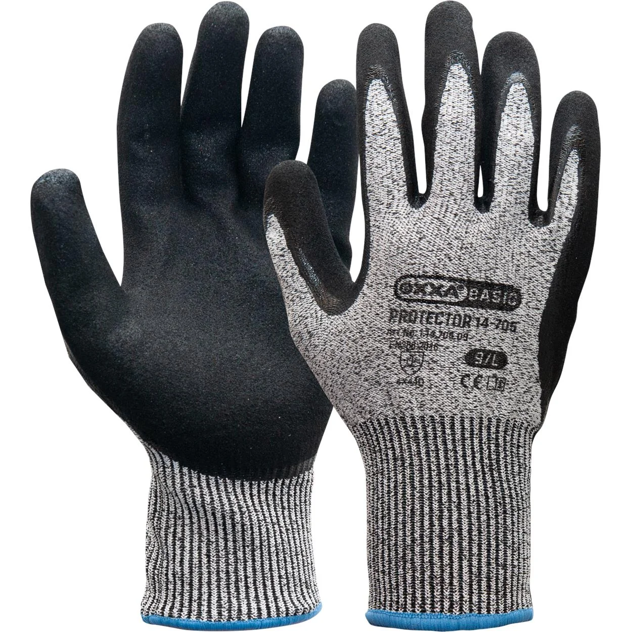 Protector 14-705 handschoen Zwart / Grijs