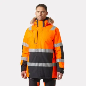 Helly Hansen Alna 2.0 reflecterende winterparka 71393 Oranje/Zwart