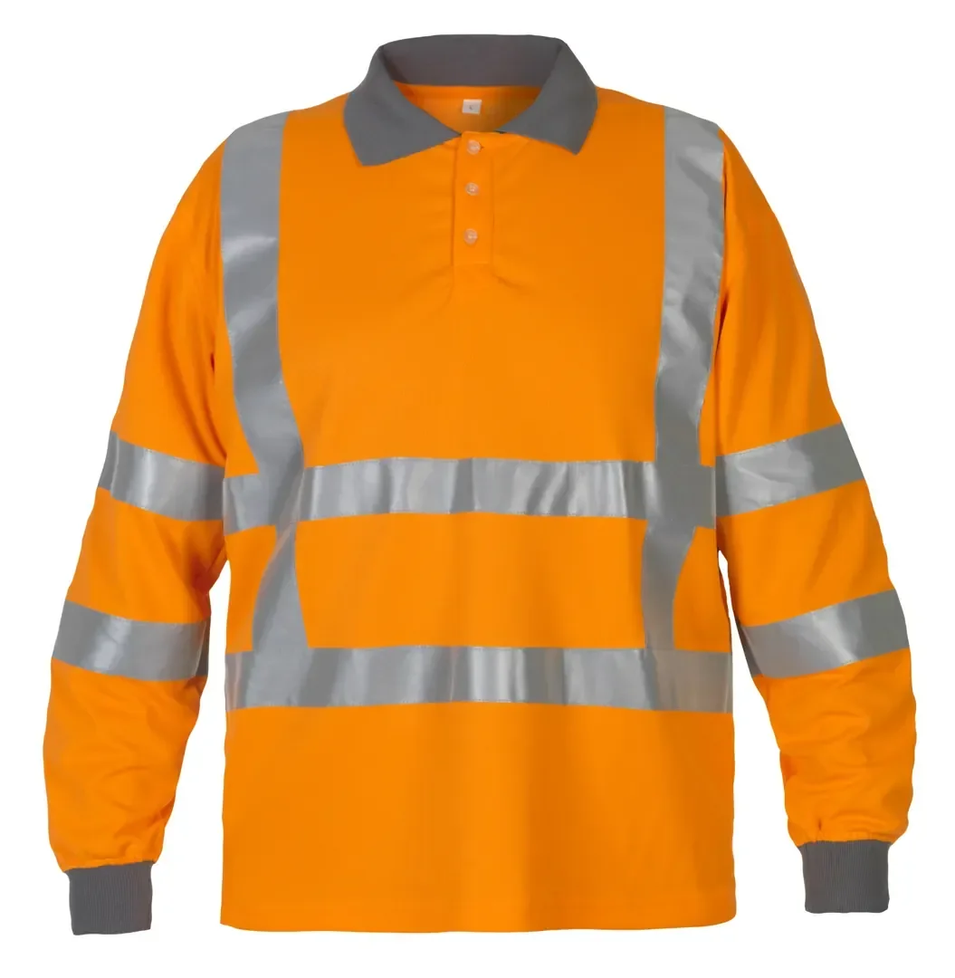 Hydrowear Polo L.M Ter Apel Fluor Oranje