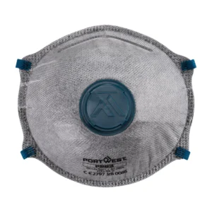 P223 FFP2 Koolstof Gevouwen Dolomite Masker aanzicht 1