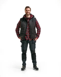 38991845 Bodywarmer afneembare capuchon aanzicht 2