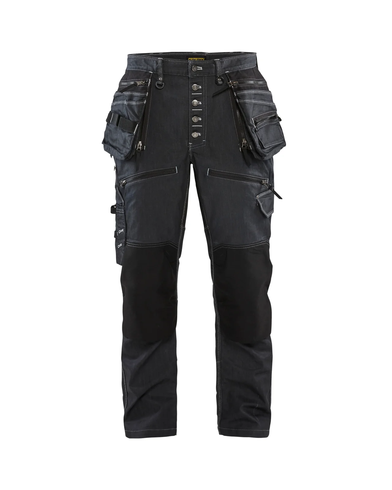 BLAKLADER 19991141 Baggy denim stretch X1900 Marineblauw / Zwart