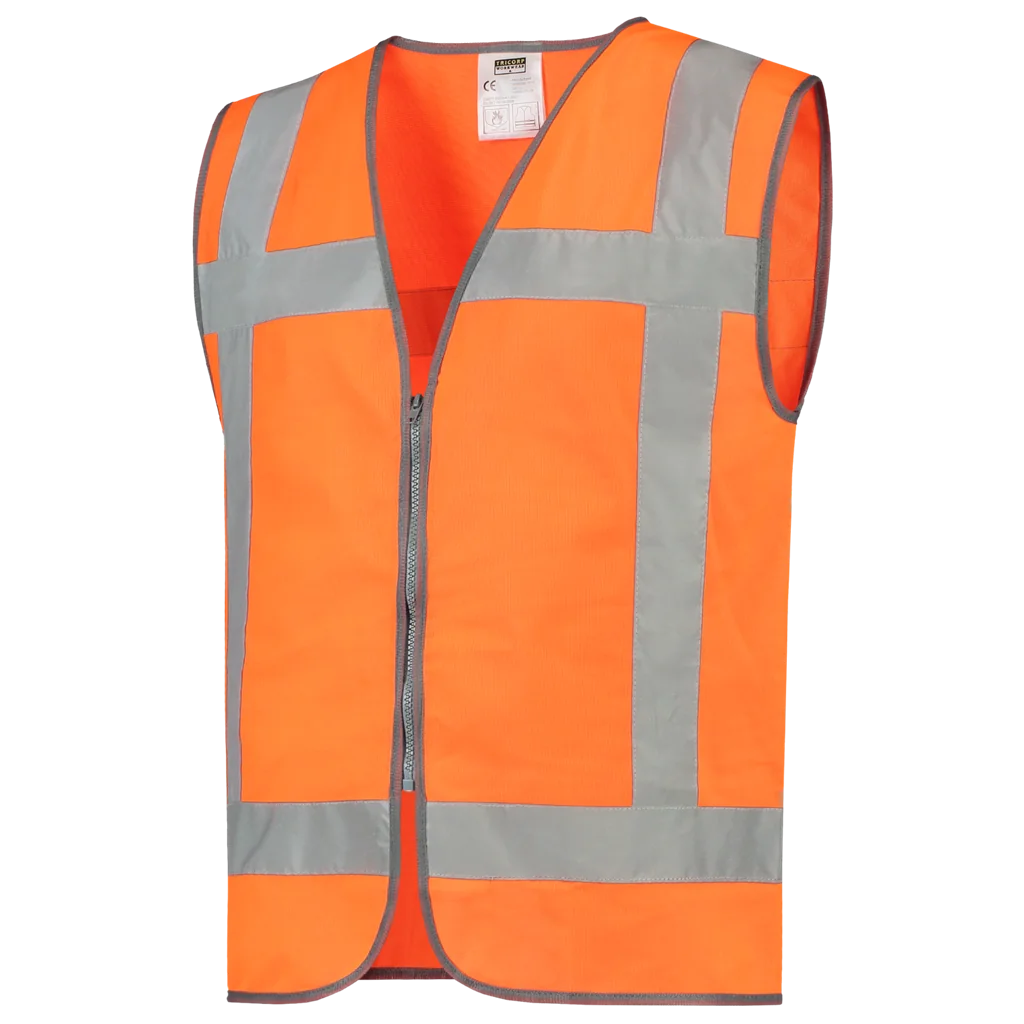 Tricorp 453019 Veiligheidsvest RWS Rits Fluor Orange
