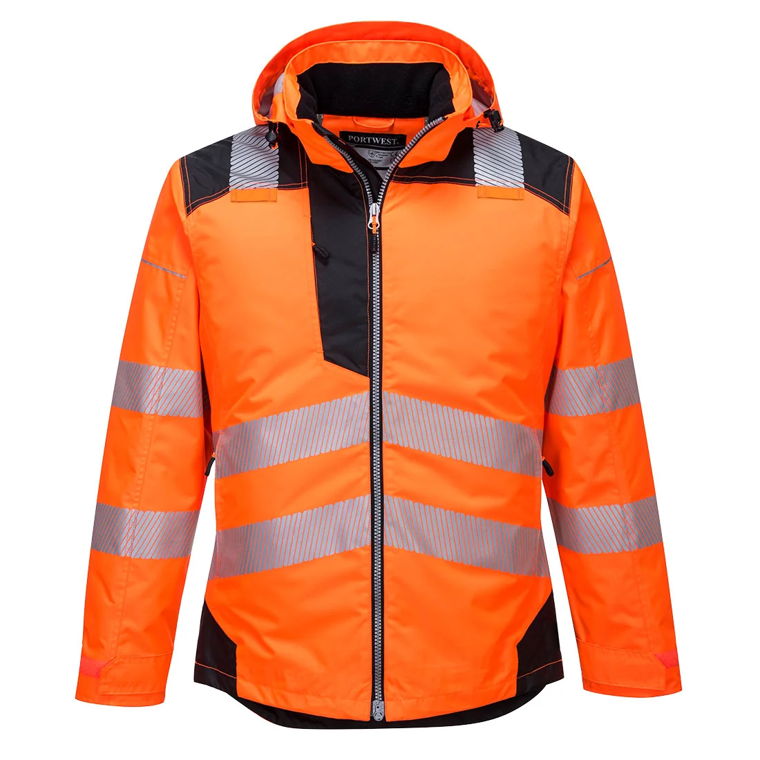 PORTWEST T400 PW3 Hi-Vis Winterjack Oranje/zwart