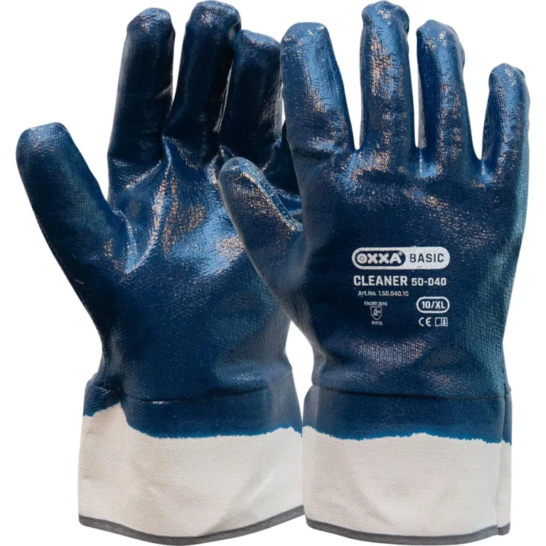 OXXA Cleaner 50-040 handschoen Blauw / Wit