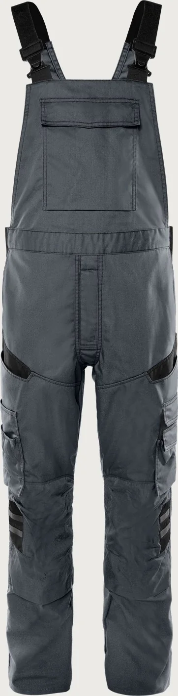 Fristads Amerikaanse overall 1556 STFP Grijs/zwart