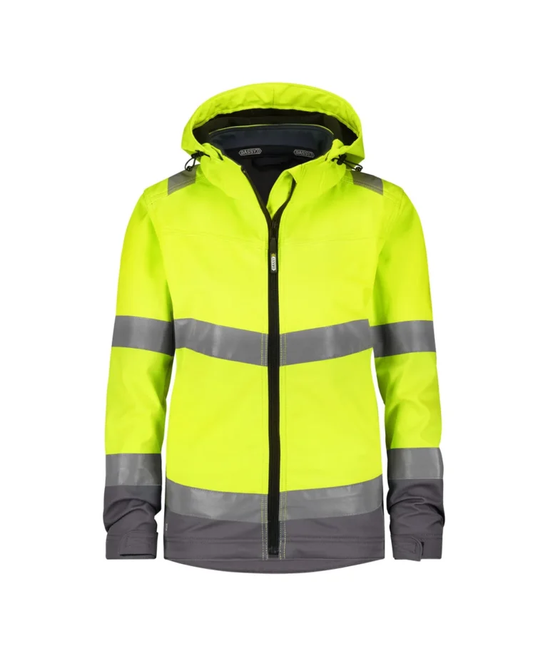 DASSY 300466 Fluogeel/Cementgrijs aanzicht 1