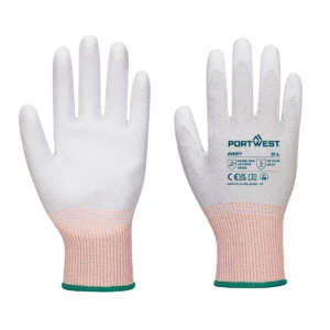 A697 LR13 ESD PU Palm Handschoen (afname per 12 paar) aanzicht 1