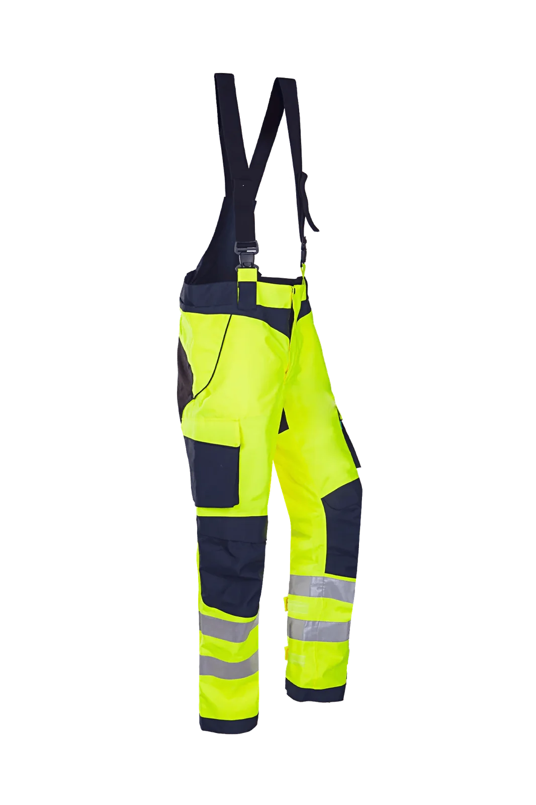 Sioen Anholt Signalisatie regenbroek Fluogeel/Blauw