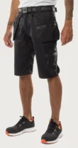 Korte werkbroek stretch 2902 GWM aanzicht 1