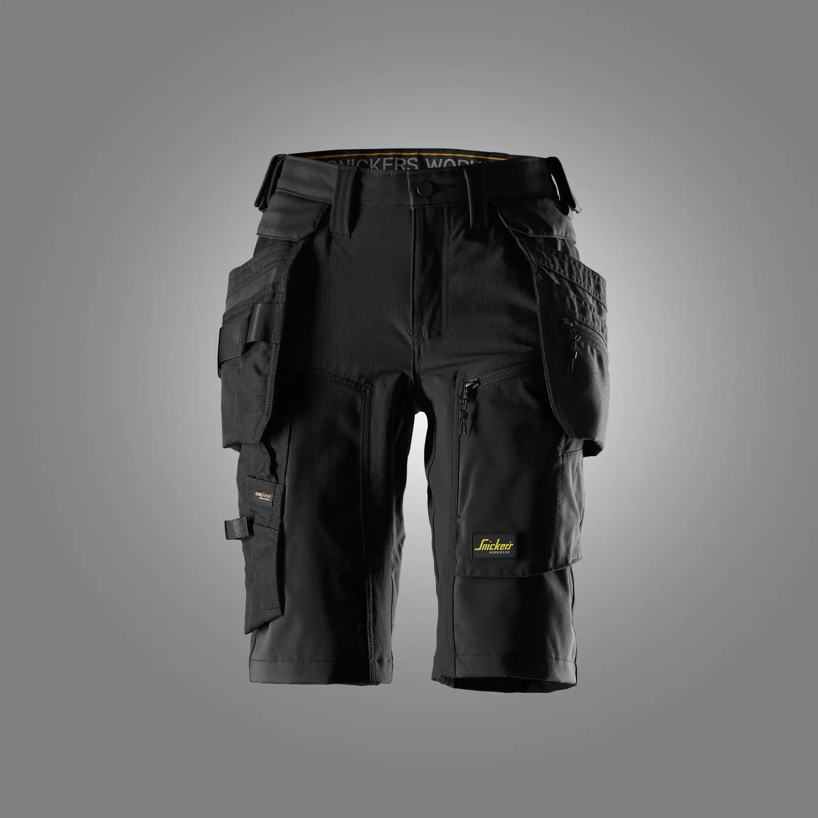 Snickers Workwear 6117 Zwart/Zwart aanzicht 1