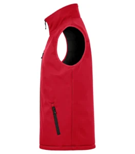 020958 Padded Softshell Bodywarmer Regular Fit aanzicht 3