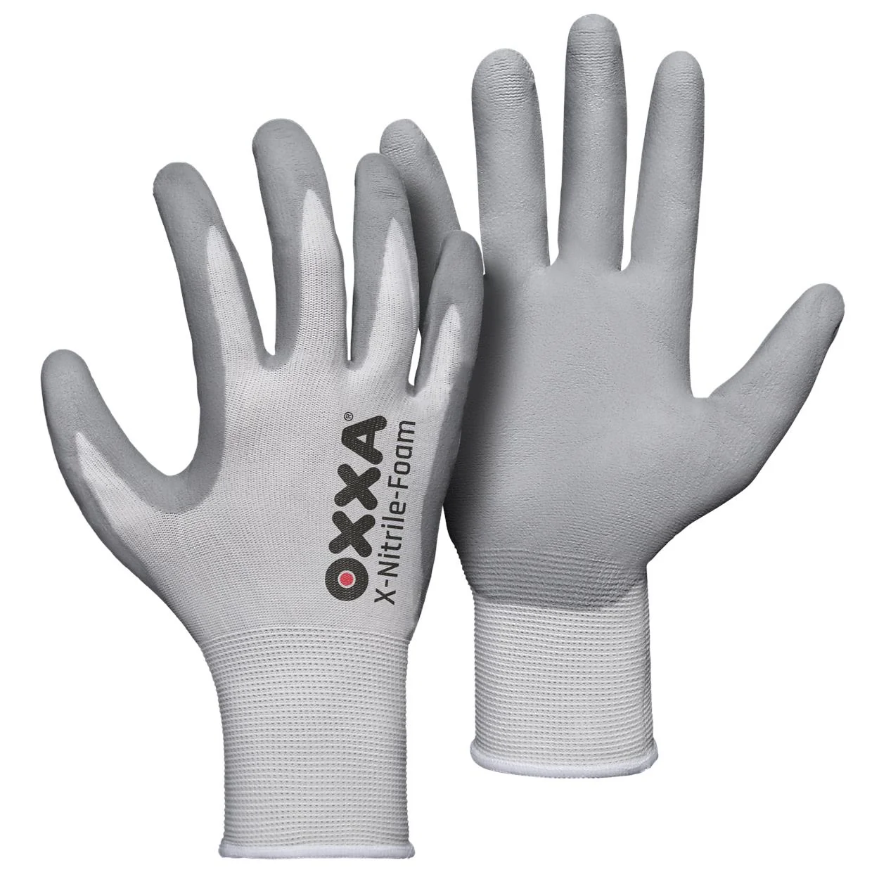 OXXA X-Nitrile-Foam 51-280 handschoen Grijs / Wit