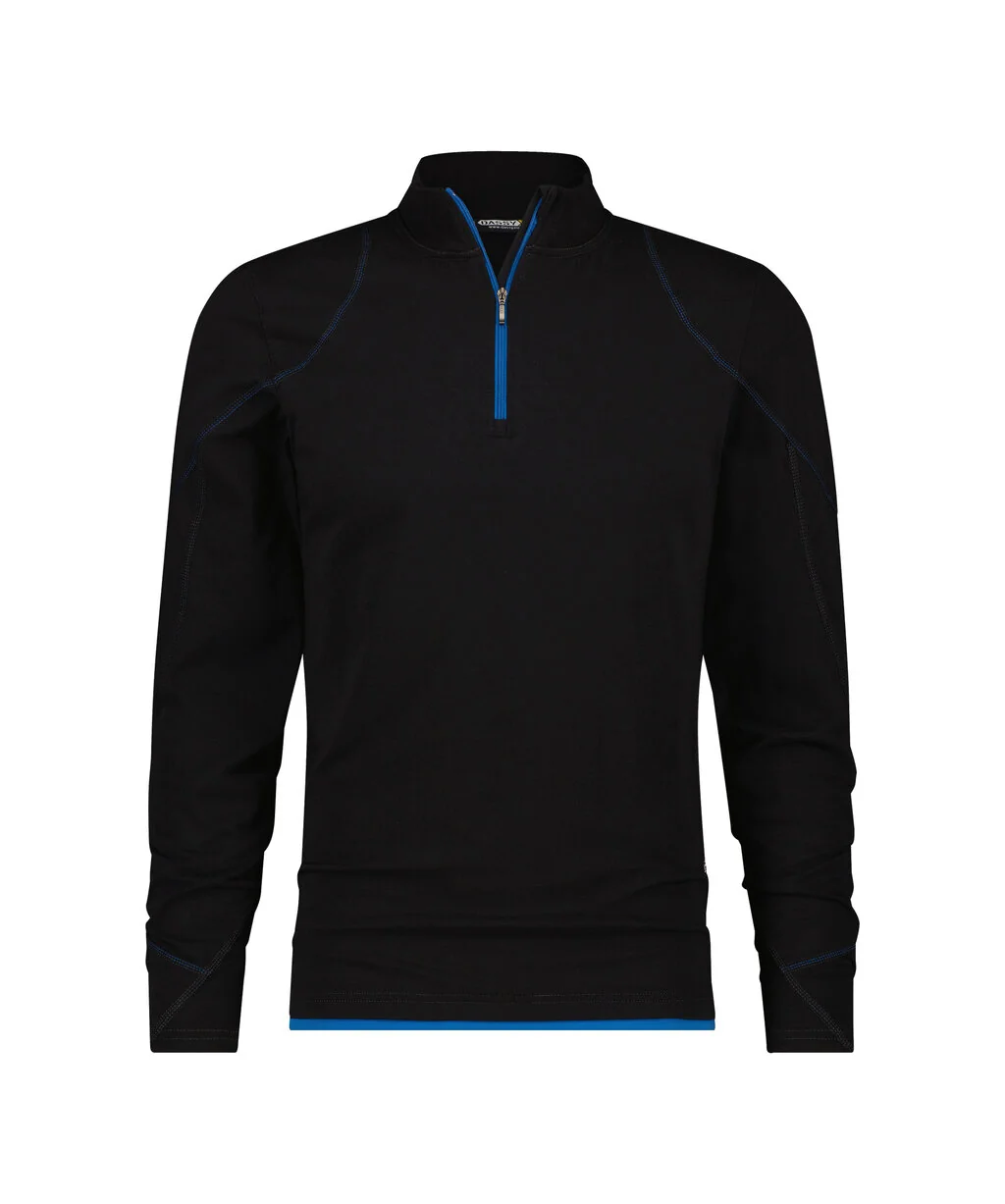 DASSY 710012 Zwart/Azuurblauw aanzicht 1