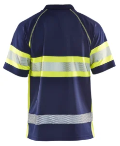33381051 UV-Poloshirt High Vis aanzicht 3