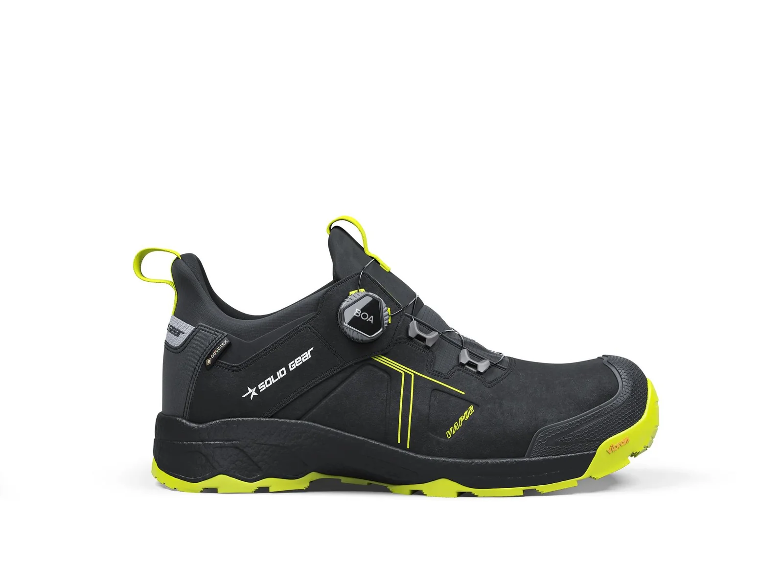 Vapor 3 GTX Low lage werkschoen S7S Zwart / Lichtgroen